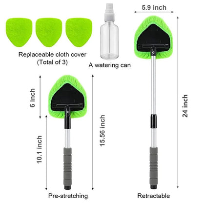 ✨NEW YEAR SALE- 49% OFF🤩Windshield Cleaning Tool Set with Extendable Handle