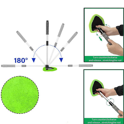 ✨NEW YEAR SALE- 49% OFF🤩Windshield Cleaning Tool Set with Extendable Handle