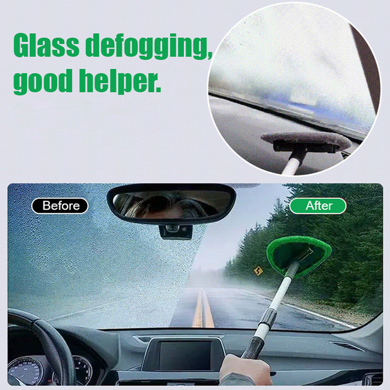 ✨NEW YEAR SALE- 49% OFF🤩Windshield Cleaning Tool Set with Extendable Handle