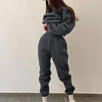 Fashion Round Neck Top & Pants 2-Piece Set✈️Buy 2 Free Shipping