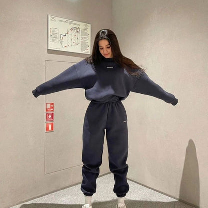 Fashion Round Neck Top & Pants 2-Piece Set✈️Buy 2 Free Shipping