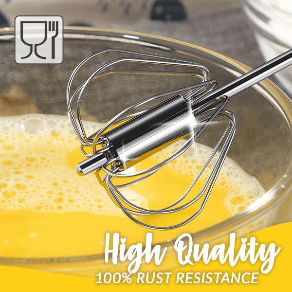 NEW YEAR SALE🤩Stainless Steel Semi-automatic Whisk