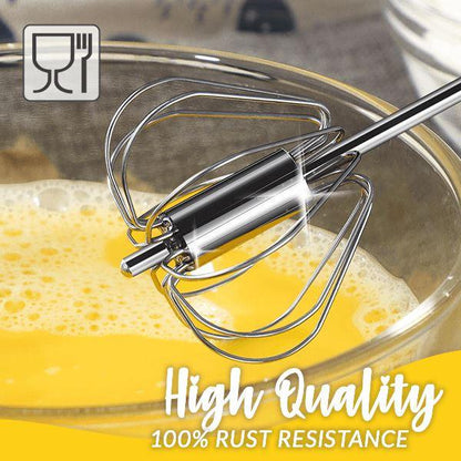 NEW YEAR SALE🤩Stainless Steel Semi-automatic Whisk