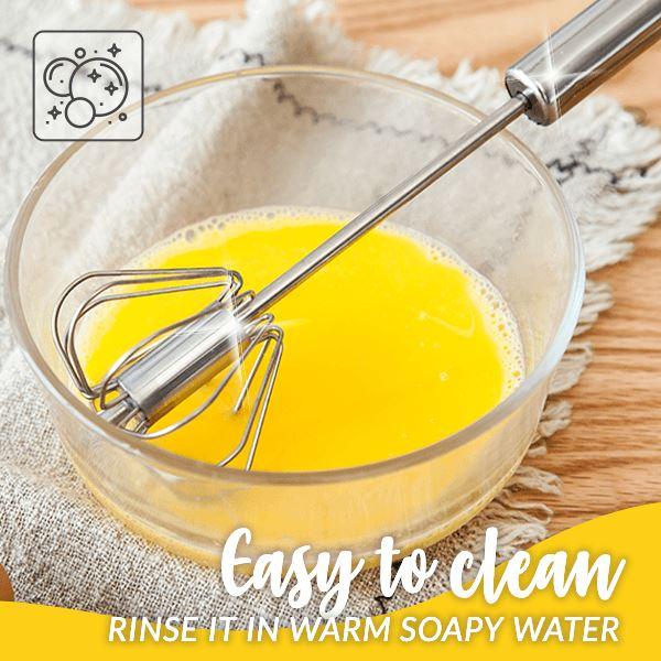 NEW YEAR SALE🤩Stainless Steel Semi-automatic Whisk