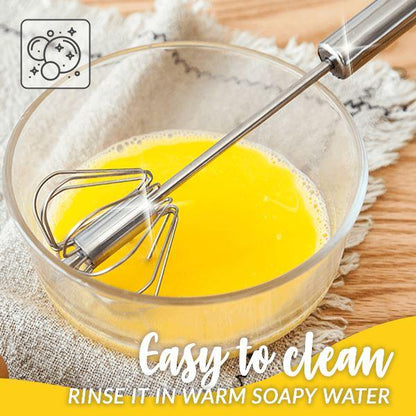 NEW YEAR SALE🤩Stainless Steel Semi-automatic Whisk