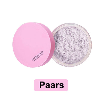 💥New Year Hot Sale🔥Loose Cosmetic Setting Powder with Extra Fluffy Puff
