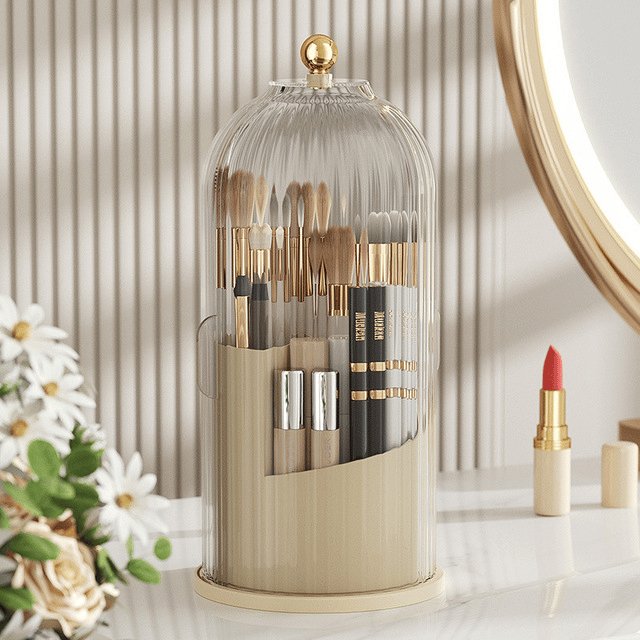 📢📢50%  OFF !! ⏰ Sliding Lid Toothbrush Organizer