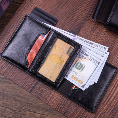 🥰2025 New Hot Sales - 49% OFF✨Men's Slim RFID Wallet with Smart Tracker Holder