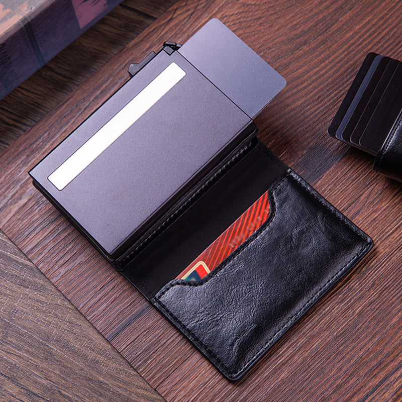 🥰2025 New Hot Sales - 49% OFF✨Men's Slim RFID Wallet with Smart Tracker Holder