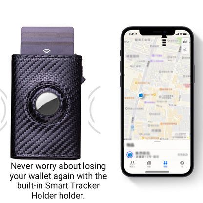 🥰2025 New Hot Sales - 49% OFF✨Men's Slim RFID Wallet with Smart Tracker Holder