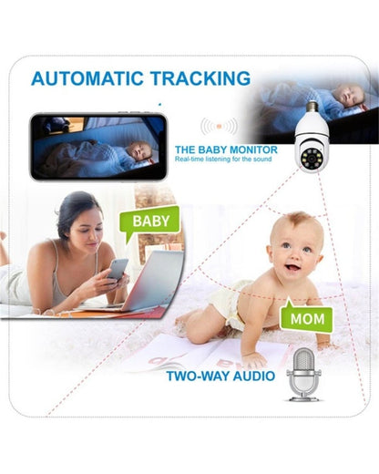 🔥Hot Sale 2025! 50% Off🔥Wireless WiFi Light Bulb Camera💡Security Cam👀 Grab Yours Now!