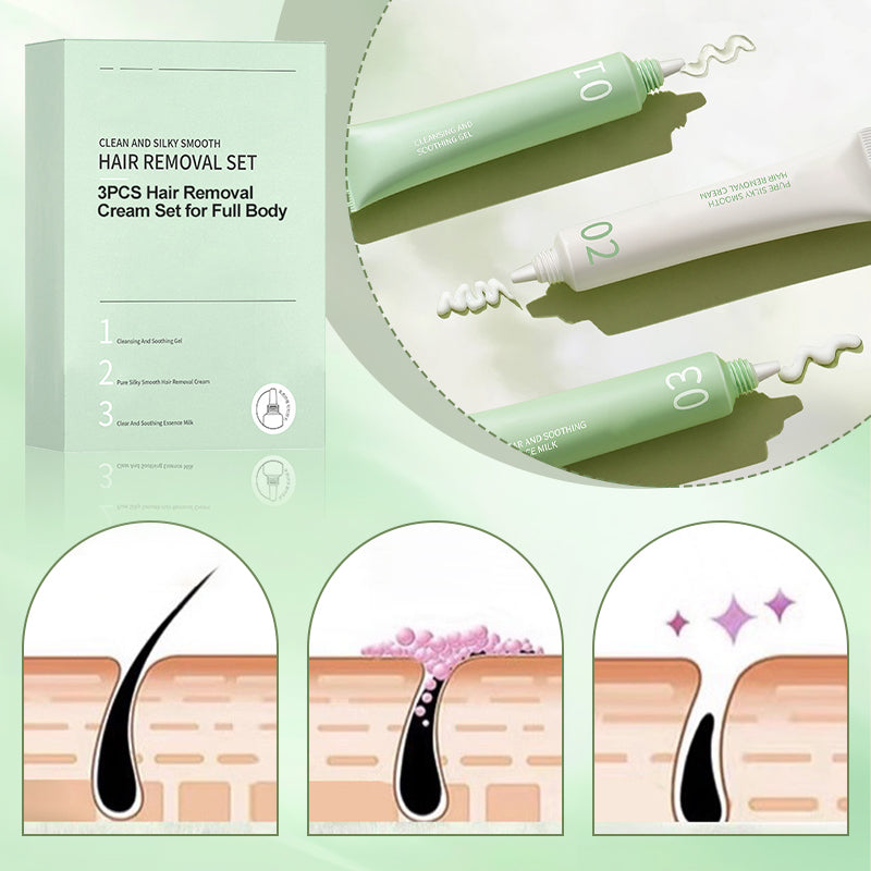 🌸LAST DAY PROMOTION SALE 50% OFF🌸Hair Removal Cream Set for Full Body