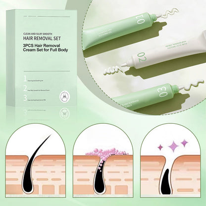 🌸LAST DAY PROMOTION SALE 50% OFF🌸Hair Removal Cream Set for Full Body