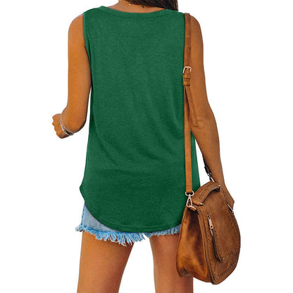 🔥2026 HOT SALE 50% OFF⏳All-Match V-Neck Solid Color Vest
