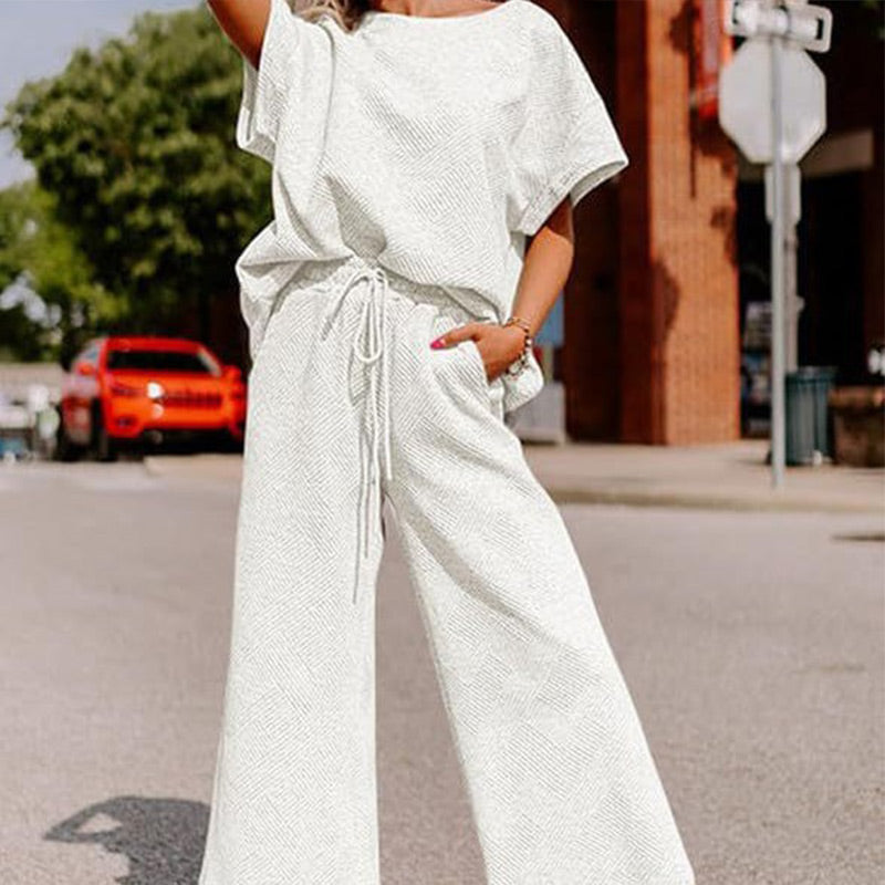🌷Summer Hot Sale 50% OFF🍃Women's Summer 2 Piece Lounge Outfits✨