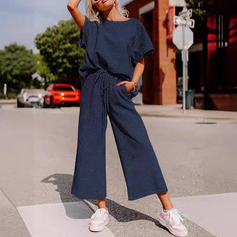 🌷Summer Hot Sale 50% OFF🍃Women's Summer 2 Piece Lounge Outfits✨