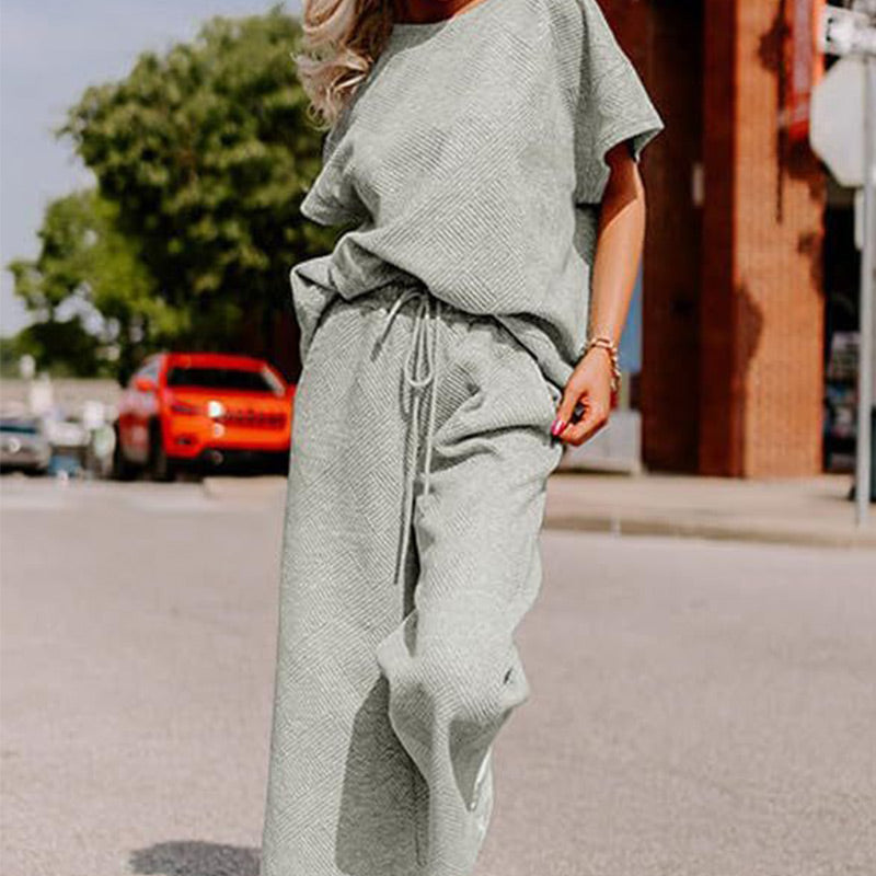 🌷Summer Hot Sale 50% OFF🍃Women's Summer 2 Piece Lounge Outfits✨