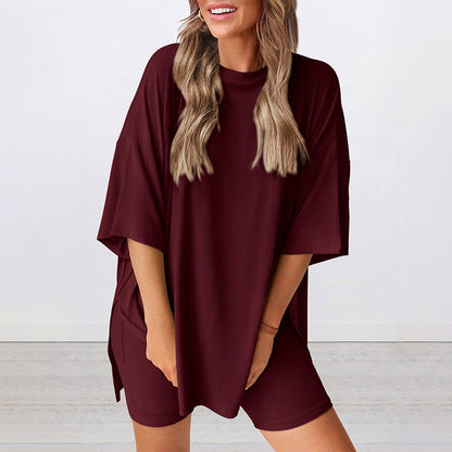 🌸LAST DAY PROMOTION 60%OFF🌸 Women's Summer Casual loose Two-piece Set