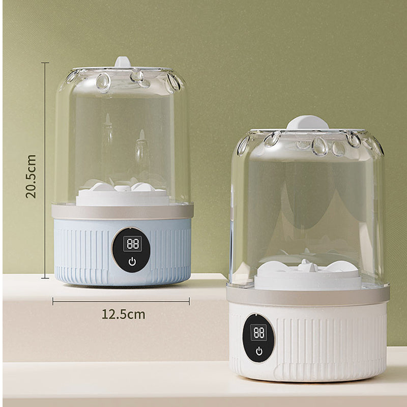 Limited Sale 50% OFF🎁Free your hands🥰Wireless Charging Mini Washing Machine