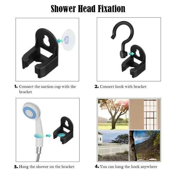 ✨Hot Sale 49% OFF ✨ Portable Outdoor Electric Shower Set - Handheld Camp Shower for Travel, Hiking & Gardening