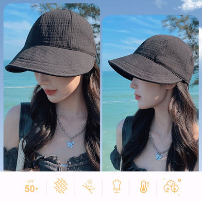 ☀️Summer Hot Sale☀️Women's Wide Brim Sun-protection Cap