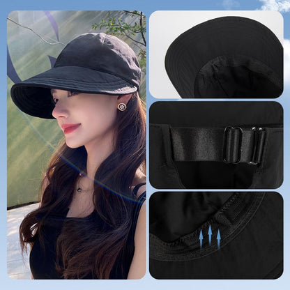 ☀️Summer Hot Sale☀️Women's Wide Brim Sun-protection Cap