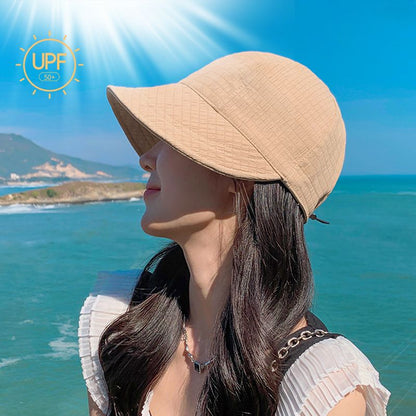 ☀️Summer Hot Sale☀️Women's Wide Brim Sun-protection Cap