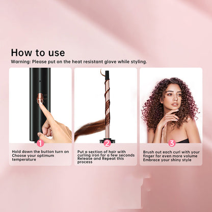 🎁Last Day Promotion 50% OFF🌟3/8-Inch Wool Curl Ultra Fine Curler
