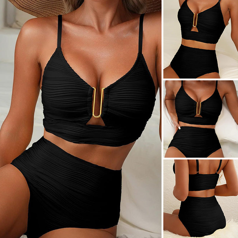 💕New Year Hot Sale 60% OFF 👙Women's Push Up High Waist Bikini
