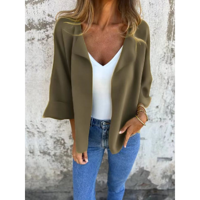 🍂Autumn Sale - 50% Off!💕Chic Women's Casual Lapel Coat