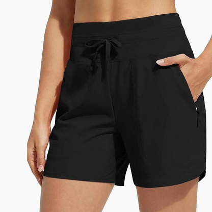 🌞 Last Day Promotion-60% OFF ❄️Women's High-Waisted Quick-Dry Swim Shorts