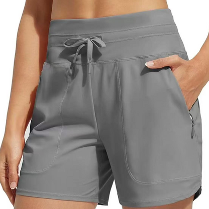 🌞 Last Day Promotion-60% OFF ❄️Women's High-Waisted Quick-Dry Swim Shorts