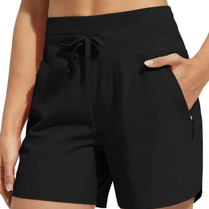 🌞 Last Day Promotion-60% OFF ❄️Women's High-Waisted Quick-Dry Swim Shorts