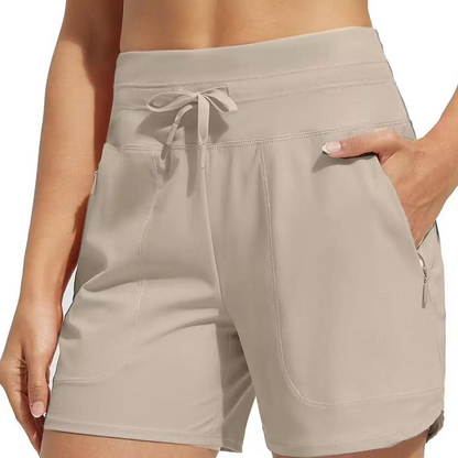 🌞 Last Day Promotion-60% OFF ❄️Women's High-Waisted Quick-Dry Swim Shorts