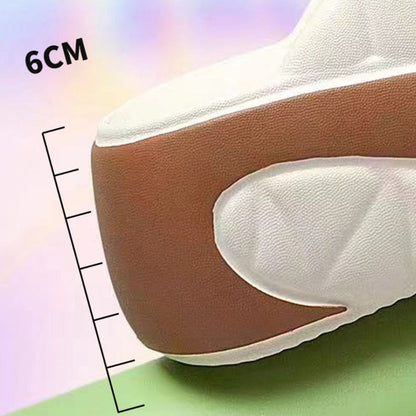 📢📢70% OFF !!!⏰Women's Summer Color-Block Soft Platform Flip Flops