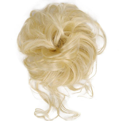 ⏳LAST DAY - BUY 1 GET 1 FREE + FREE GIFT!!🎁Messy Curly Hair Bun Scrunchie Extensions🎀