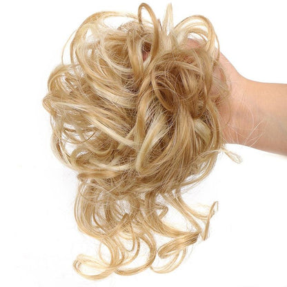 ⏳LAST DAY - BUY 1 GET 1 FREE + FREE GIFT!!🎁Messy Curly Hair Bun Scrunchie Extensions🎀