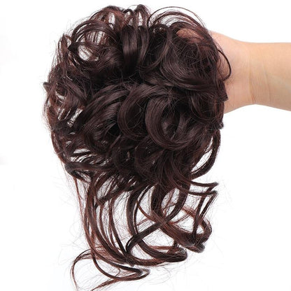 ⏳LAST DAY - BUY 1 GET 1 FREE + FREE GIFT!!🎁Messy Curly Hair Bun Scrunchie Extensions🎀