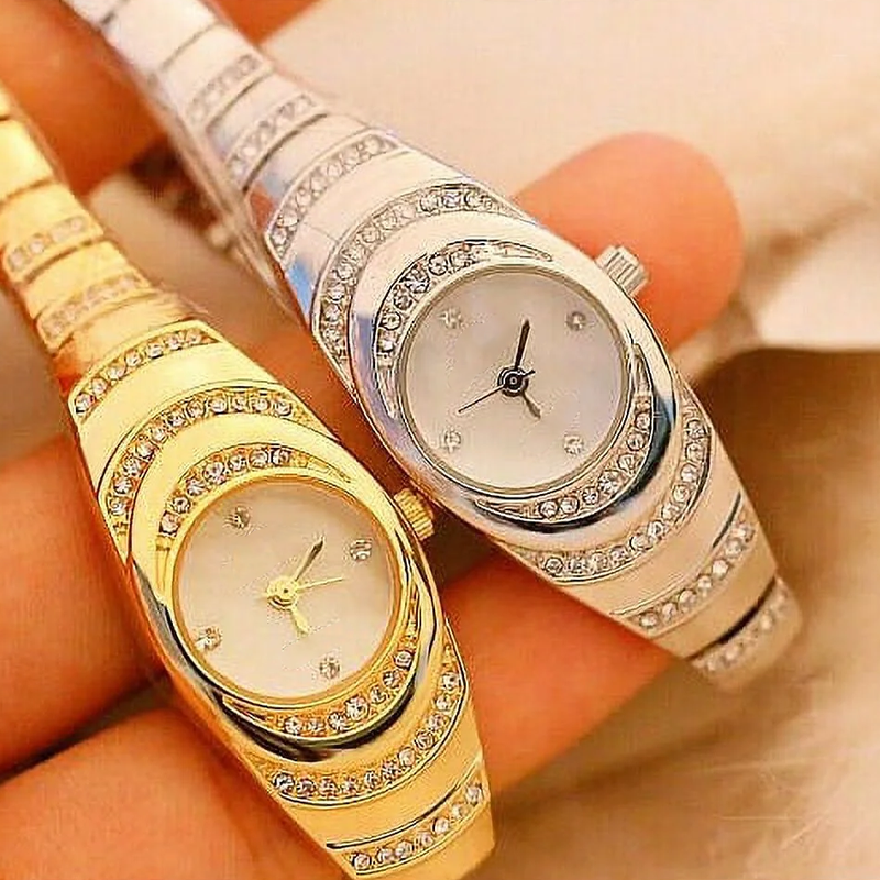 ⏳Time-limited Special 50% OFF💎Women’s Rhinestone Bracelet Watch⌚