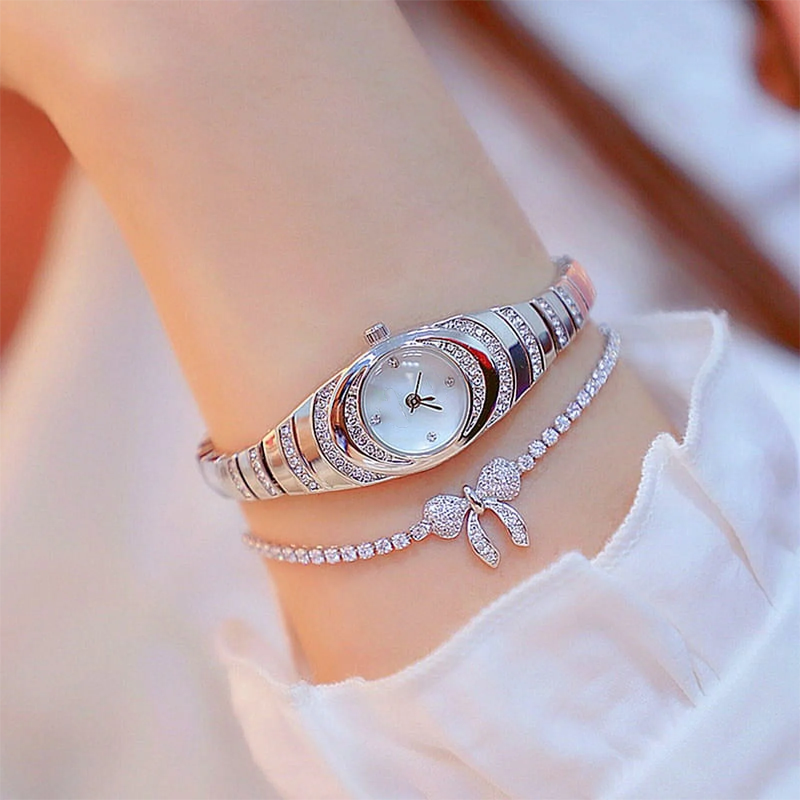 ⏳Time-limited Special 50% OFF💎Women’s Rhinestone Bracelet Watch⌚