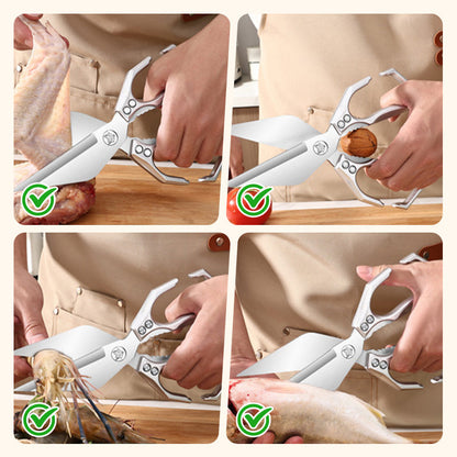 🔥Last Day Sale 50%OFF🔥Multifunctional Heavy-Duty Kitchen Shears Scissors