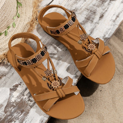 👡Summer Hot Sale 50% OFF✨Women's Round Toe Flat Breathable Sandals