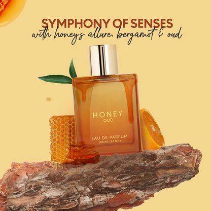 🔥While Supplies Last 40% OFF!🎉 Honey OUD Perfume（Wild black honey extract + century-old ebony essential oil）