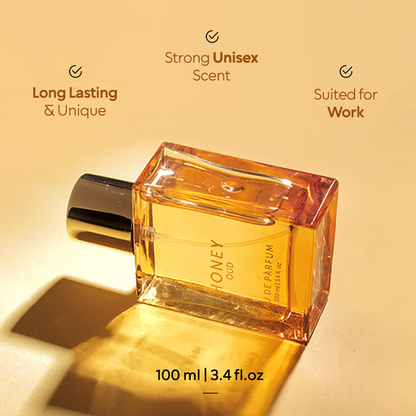 🔥While Supplies Last 40% OFF!🎉 Honey OUD Perfume（Wild black honey extract + century-old ebony essential oil）