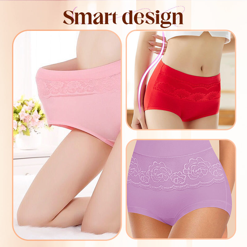 😍 Buy 1 Get 2 Free😍Women's Large Size High Waisted Panties