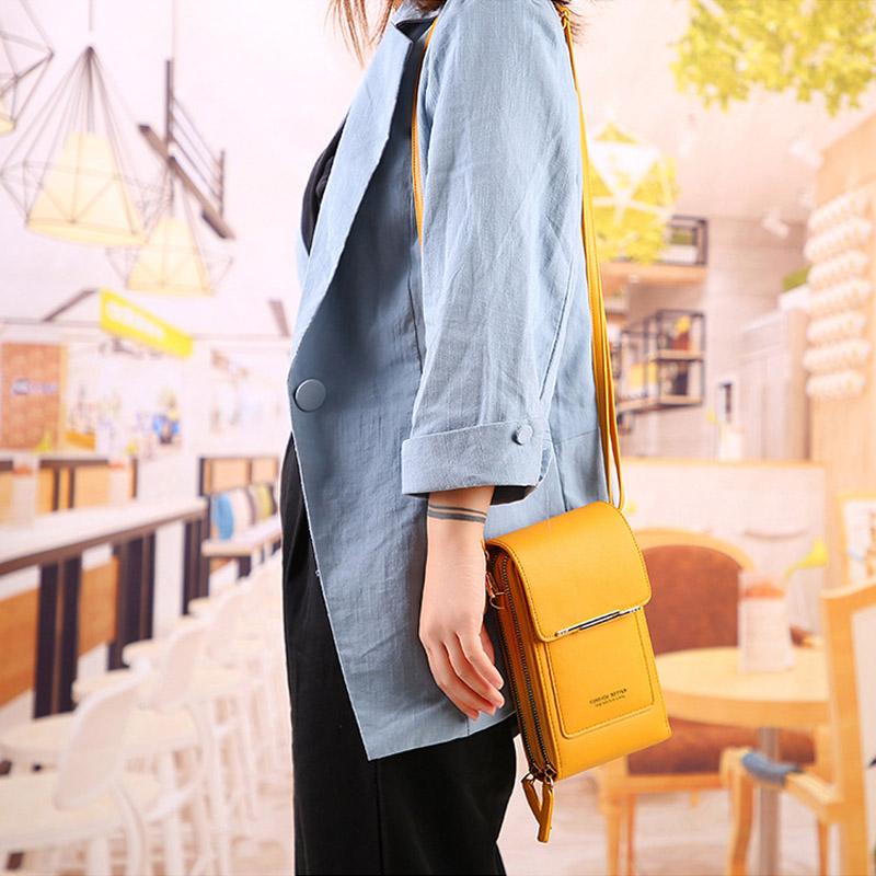 🏆Last Day Promotion：ONLY ￡7.99!!👜📱 Simple and elegant women's touchscreen crossbody phone wallet