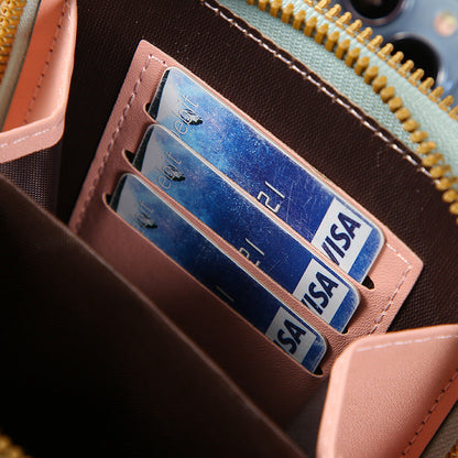 🏆Last Day Promotion：ONLY ￡7.99!!👜📱 Simple and elegant women's touchscreen crossbody phone wallet