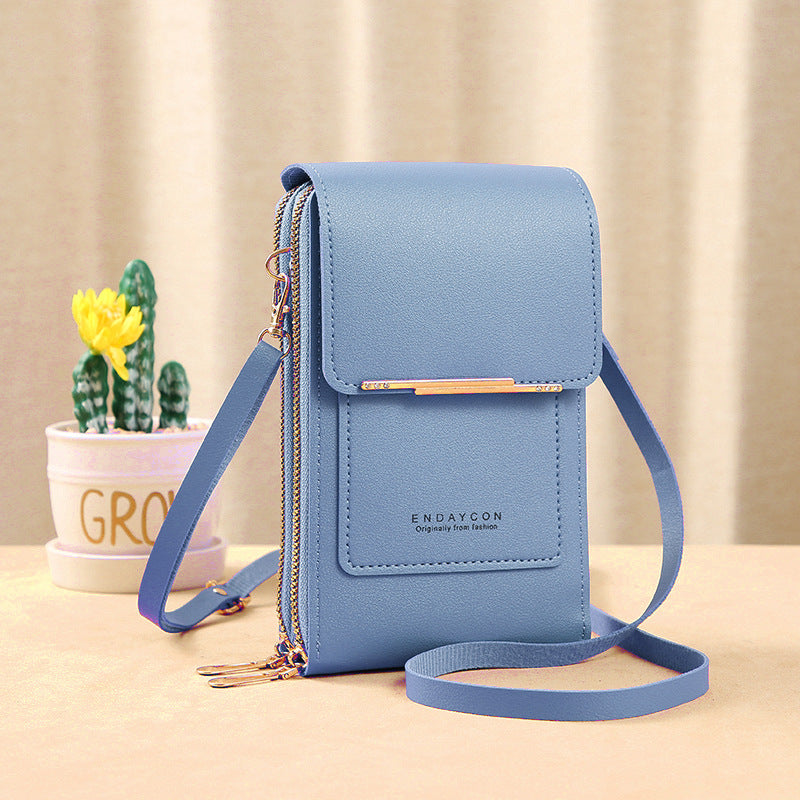 🏆Last Day Promotion：ONLY ￡7.99!!👜📱 Simple and elegant women's touchscreen crossbody phone wallet