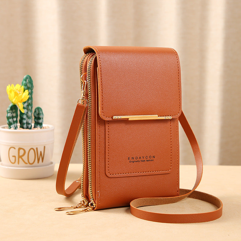 🏆Last Day Promotion：ONLY ￡7.99!!👜📱 Simple and elegant women's touchscreen crossbody phone wallet