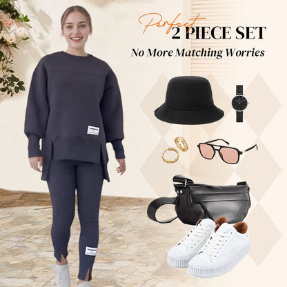 🍂Limited Sale 50% OFF🍂 Women's Casual Sweatshirt Leggings Set